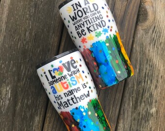 autism tumbler