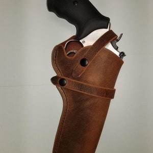 Custom Single Action Revolver Strong Side Holster – Azula Gun Holsters