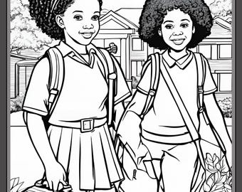 Páginas para colorear de regreso a clases para niños