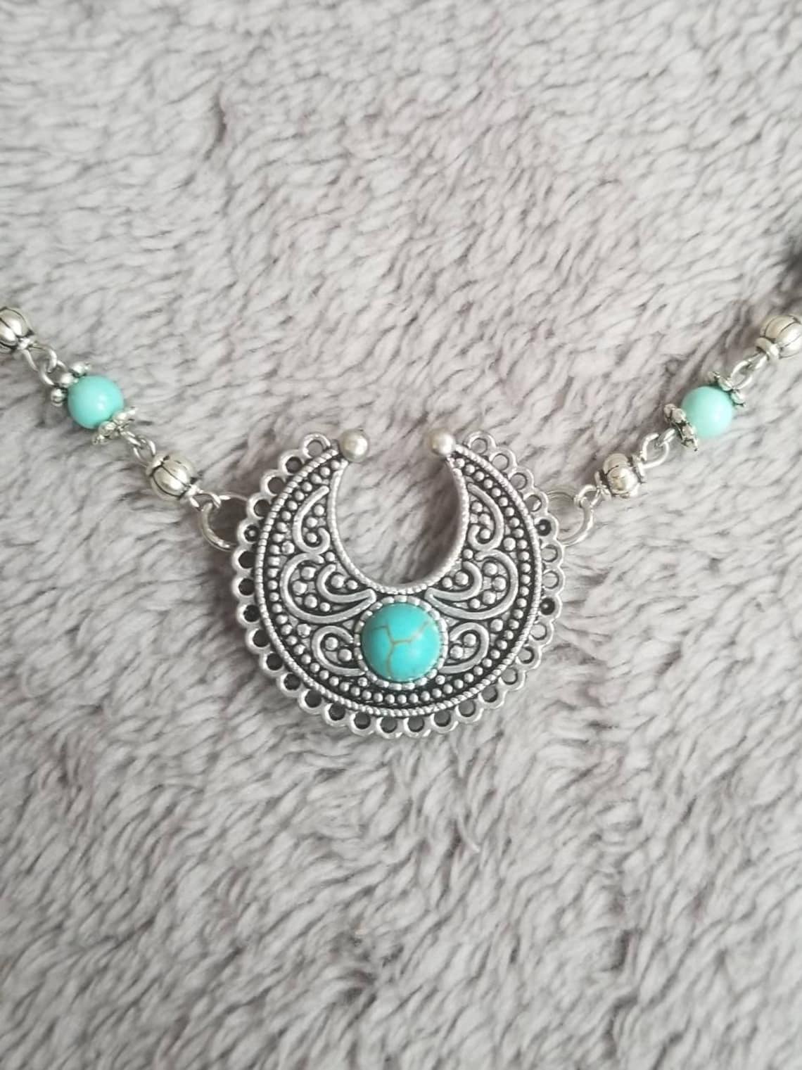 Moon TQ Necklace main image 0