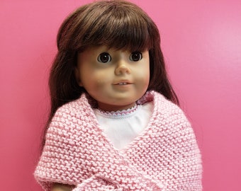 Stunning Doll Clothes Combo With Dress, Apron,  Shawl and Shoes for Your 18" Doll like American Girl or Our Generation Dolls