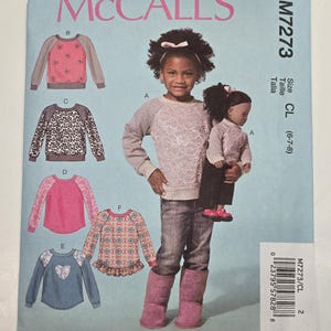McCall&#39;s Sewing Pattern #M7273 for 18&quot; Doll Clothes