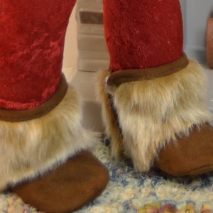 Brown Fur Doll Boots for Your 18&quot; Doll like American Girl or Our Generation Dolls