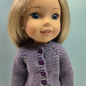 Sweater Time for Your 14.5" Doll like American Girl Wellie Wisher or 15" Ruby Red Fashion Dolls