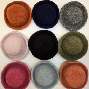 Warm and Wooly Knit and Felted Doll Hats for Your 18&quot; Doll like American Girl or Our Generation Dolls