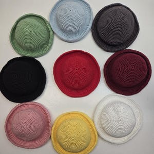 Stylish Crocheted Hats for Your 18&quot; Doll like American Girl or Our Generation Dolls