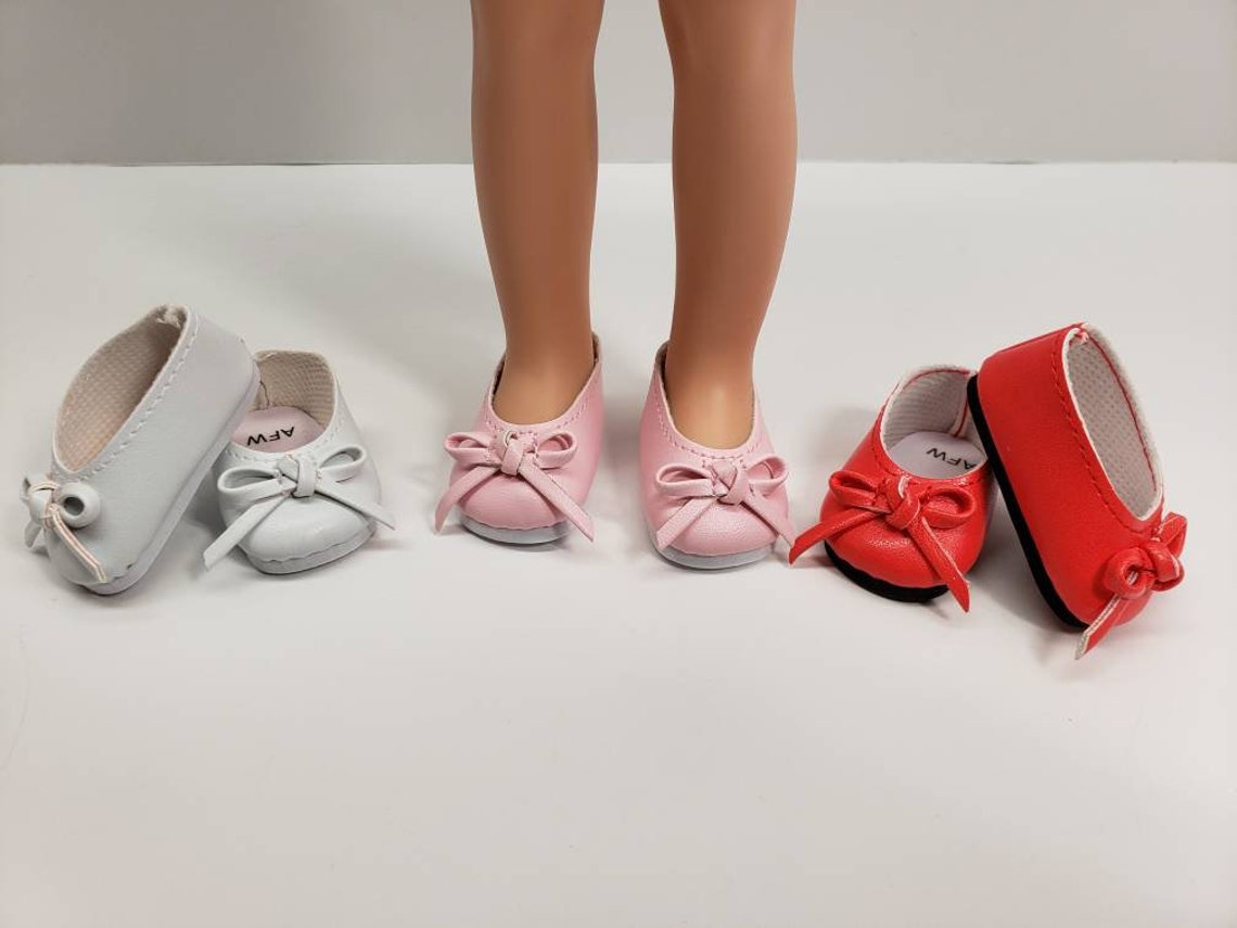Ballet Doll Slippers for Your 13 14.5 Dolls Like Etsy