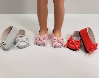 Ballet Doll Slippers for Your 13" - 14.5" Dolls like Wellie Wisher, Paola Reina and Glitter Girl Dolls