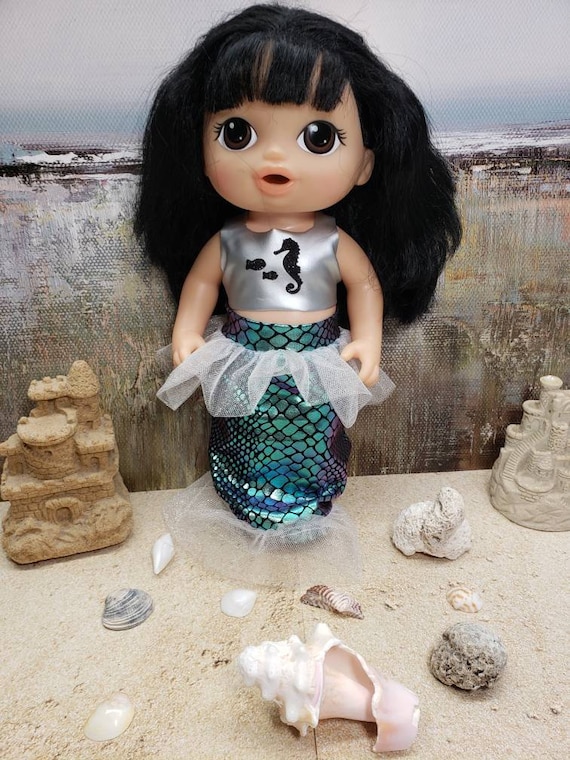 Baby alive best sale doll mermaid