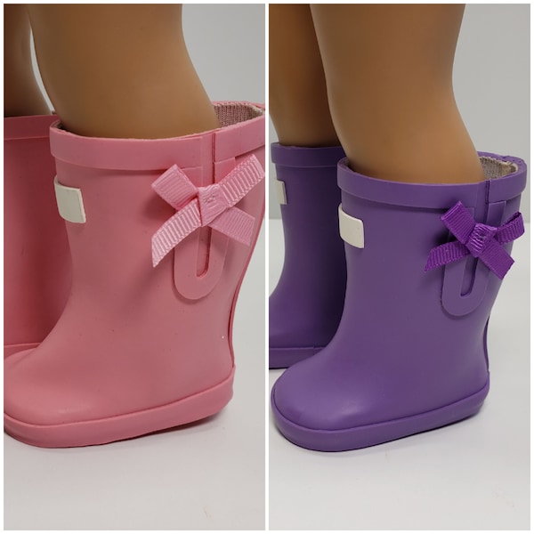 Great Fun Doll Wellington Boots for Your 18" Doll like American Girl or Our Generation Dolls