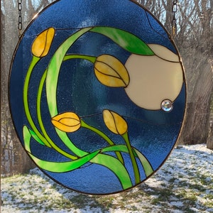 One Spring Night - Stained Glass PATTERN