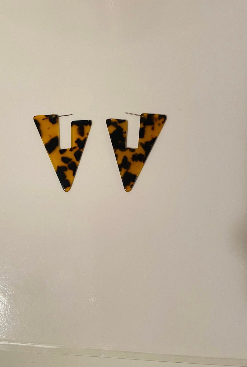 Cheetah earrings lightweight