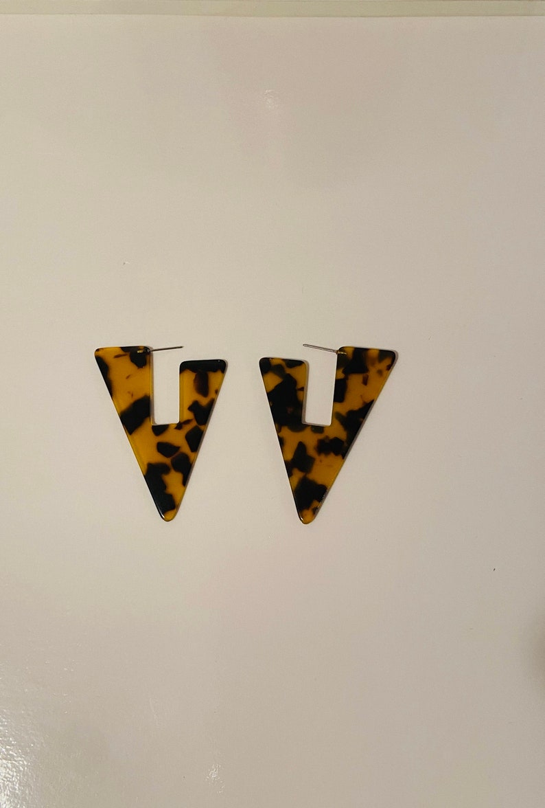 Cheetah earrings lightweight