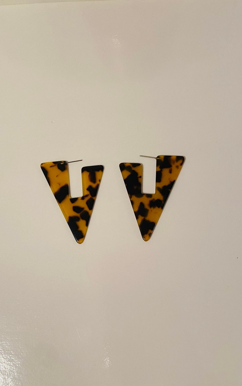 Cheetah earrings lightweight