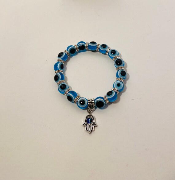 Blue eyes bracelet on sale price