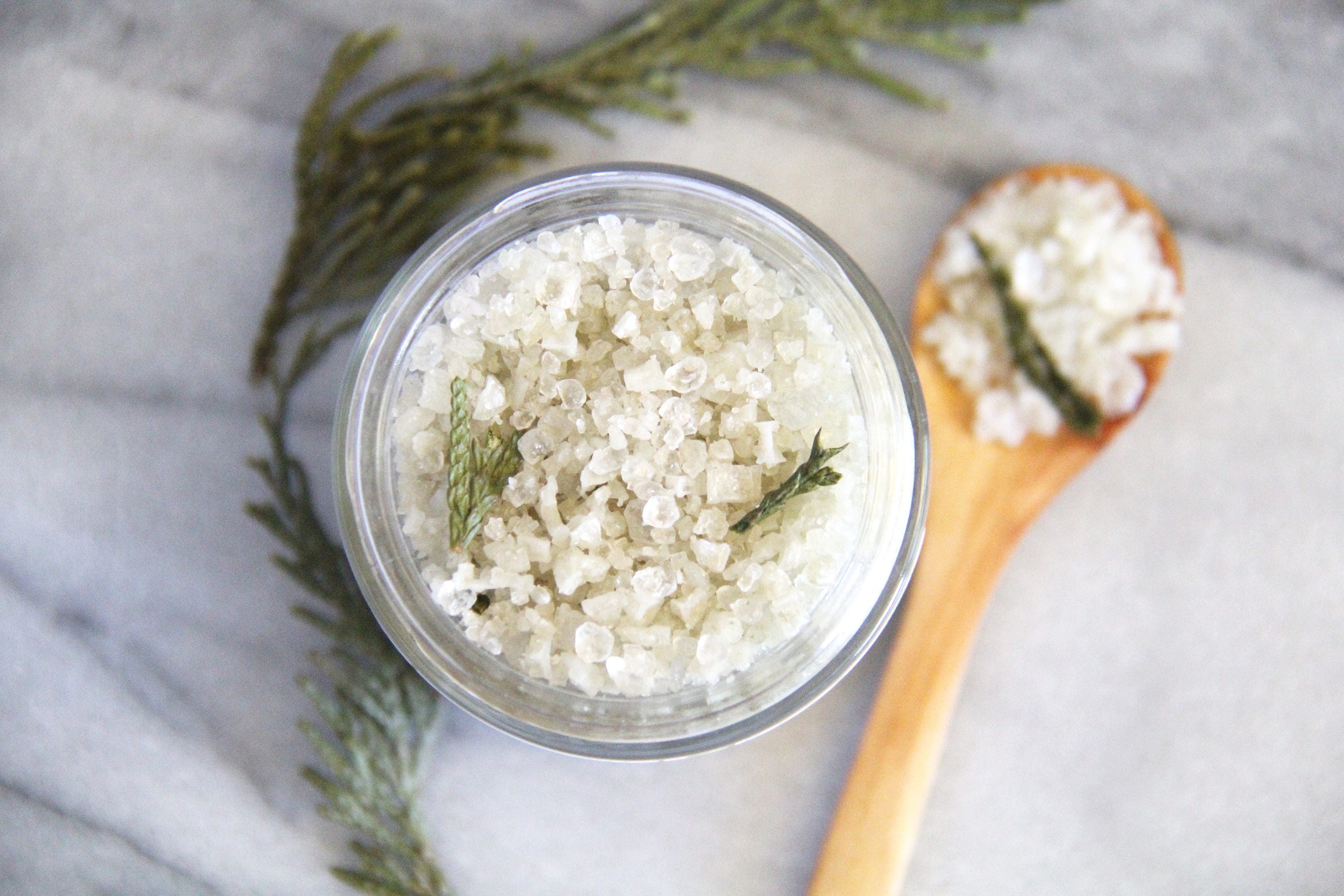 Forest Bath Salts Cedar Bath Salts Sage Bath Salts