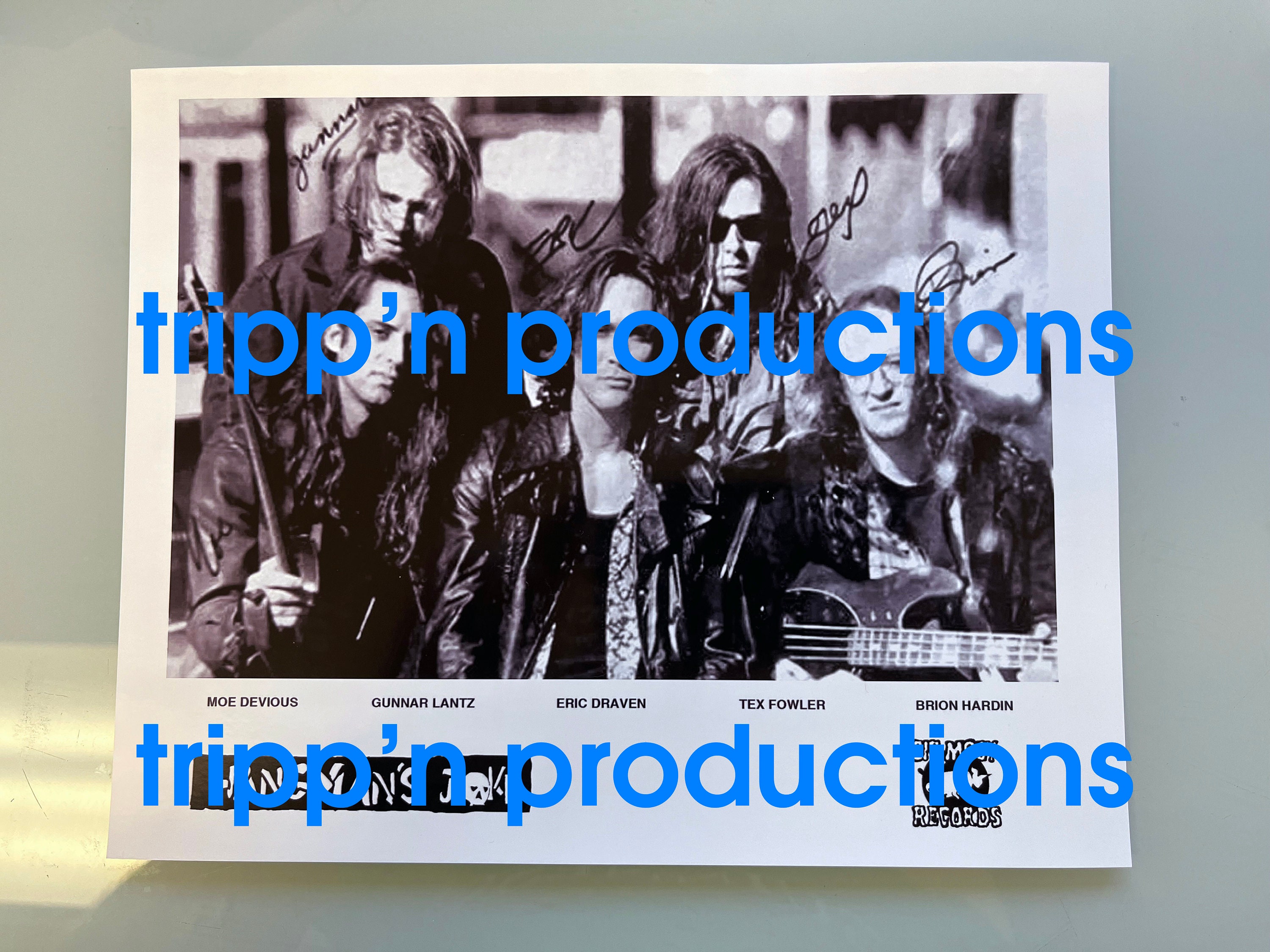 Signed the Crow Hangman's Joke 8x10 Promo Flyer - Etsy