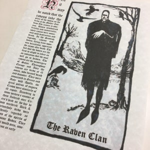 Raven Clan Grimoire page