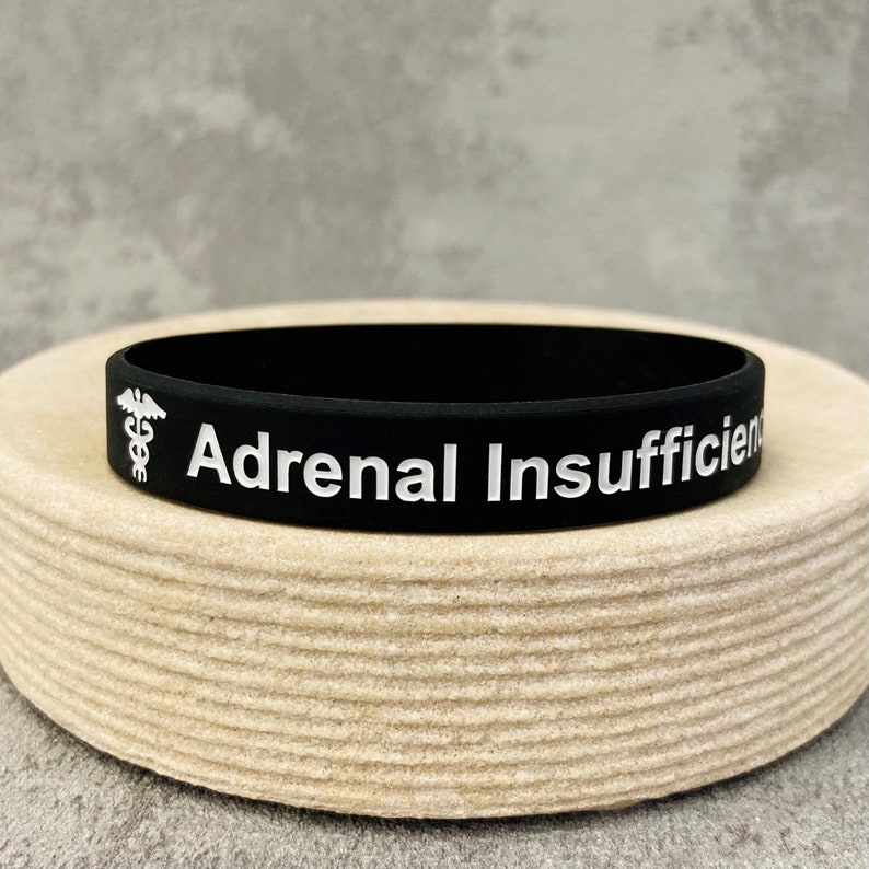 Adrenal Insufficiency Bracelets Medical ID Band Wristbands - Etsy Canada