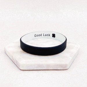 Pulsera con mensaje secreto para hombres y mujeres, regalo discreto, pulseras con mensaje personalizado, regalos ocultos, Reino Unido, 152 mm, 180 mm, 202 mm, 228 mm