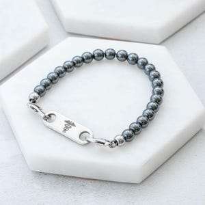 Custom Beaded Medical Alert Bracelet, Personalized Jewelry for Health Safety – Ammo