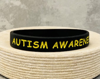 Autismus Bewusstsein Silikon Armband, ASD Support