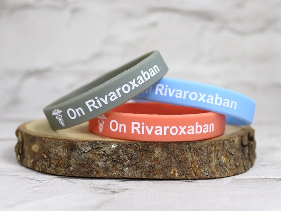 rivaroxaban alert bracelet