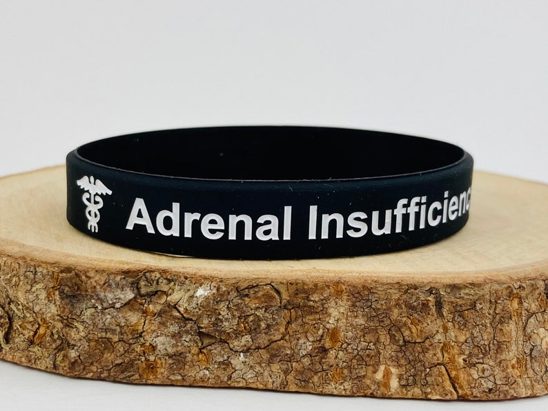 Adrenal Insufficiency Bracelet Medical ID Addison's Band Etsy