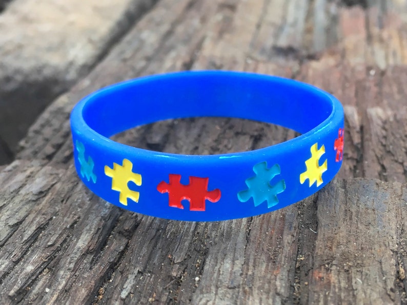 I Have Autism Wristband Medical ID Bracelet Autistic Aspergers Etsy