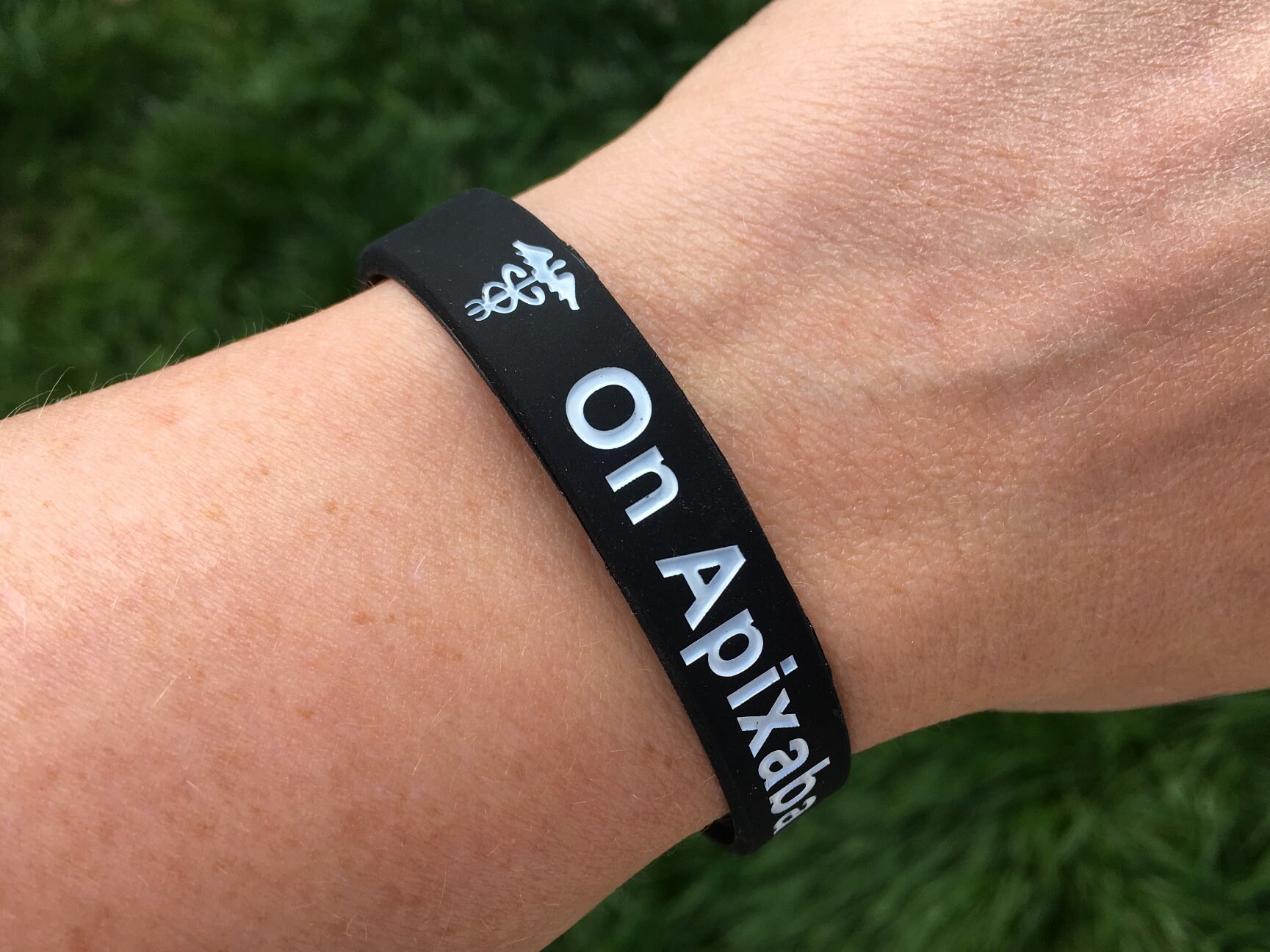 On Apixaban Medical Bracelet Medication Alert Wristbands Etsy UK