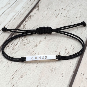 Pulsera de barra de plata personalizada para mujer, joyería delicada, joyería para niña, mensaje con nombre personalizado, plata de ley 925, regalo para niña, Reino Unido, Ray