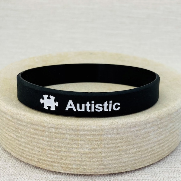 Autism Id Bracelet Etsy