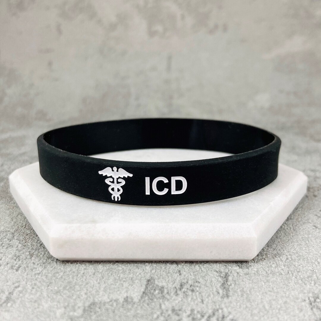 ICD Bracelet Medical ID Wristband Subcutaneous Implantable Etsy
