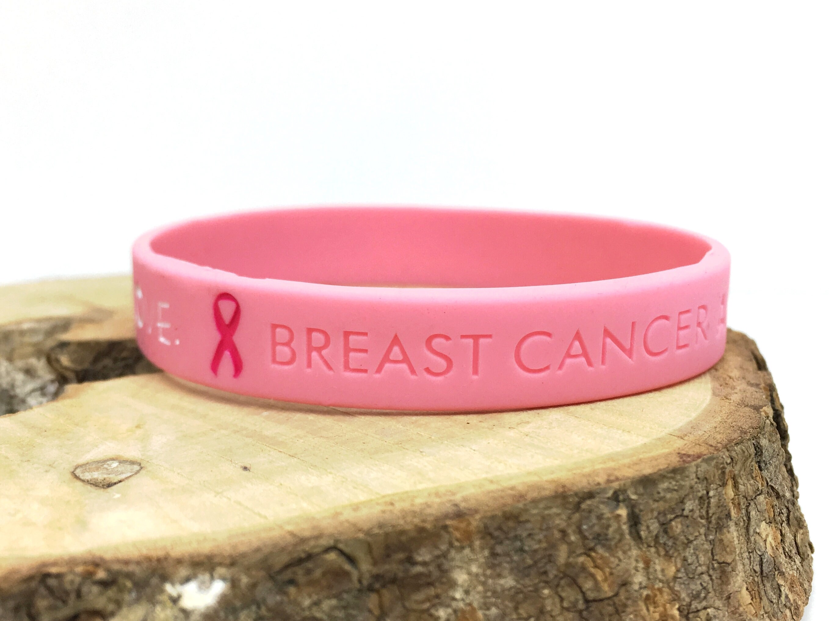 Pink Breast Cancer Awareness Wristband Jewellery Jewelry Etsy