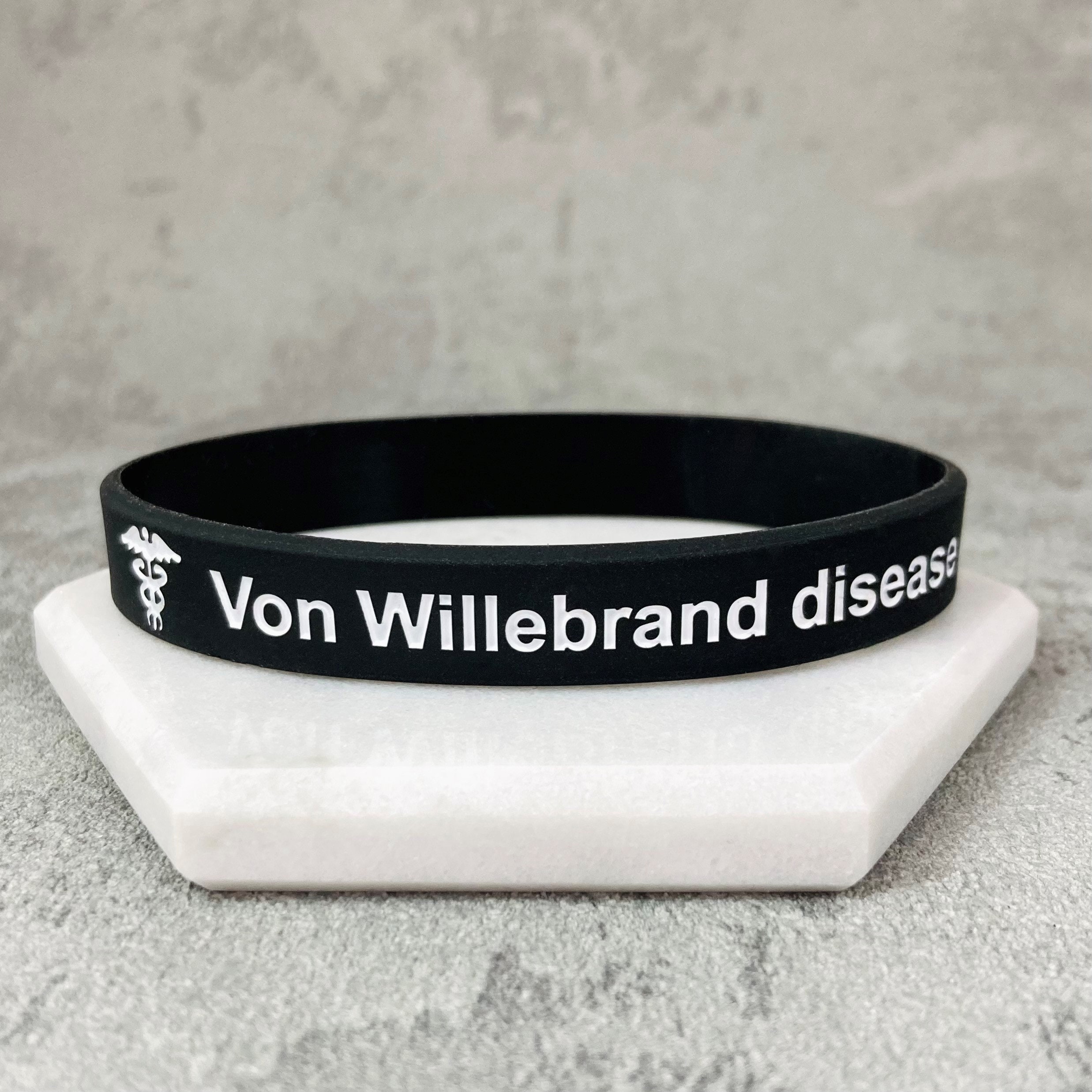 Von willebrand medical alert bracelet deals