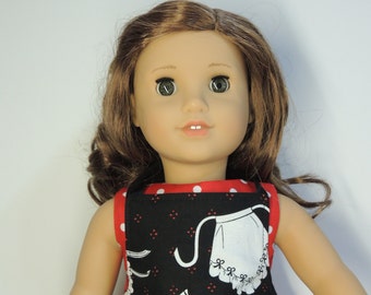 18 Inch Doll Dress - Fits American Girl Doll - Dress and Apron Set - Ready to Ship!!