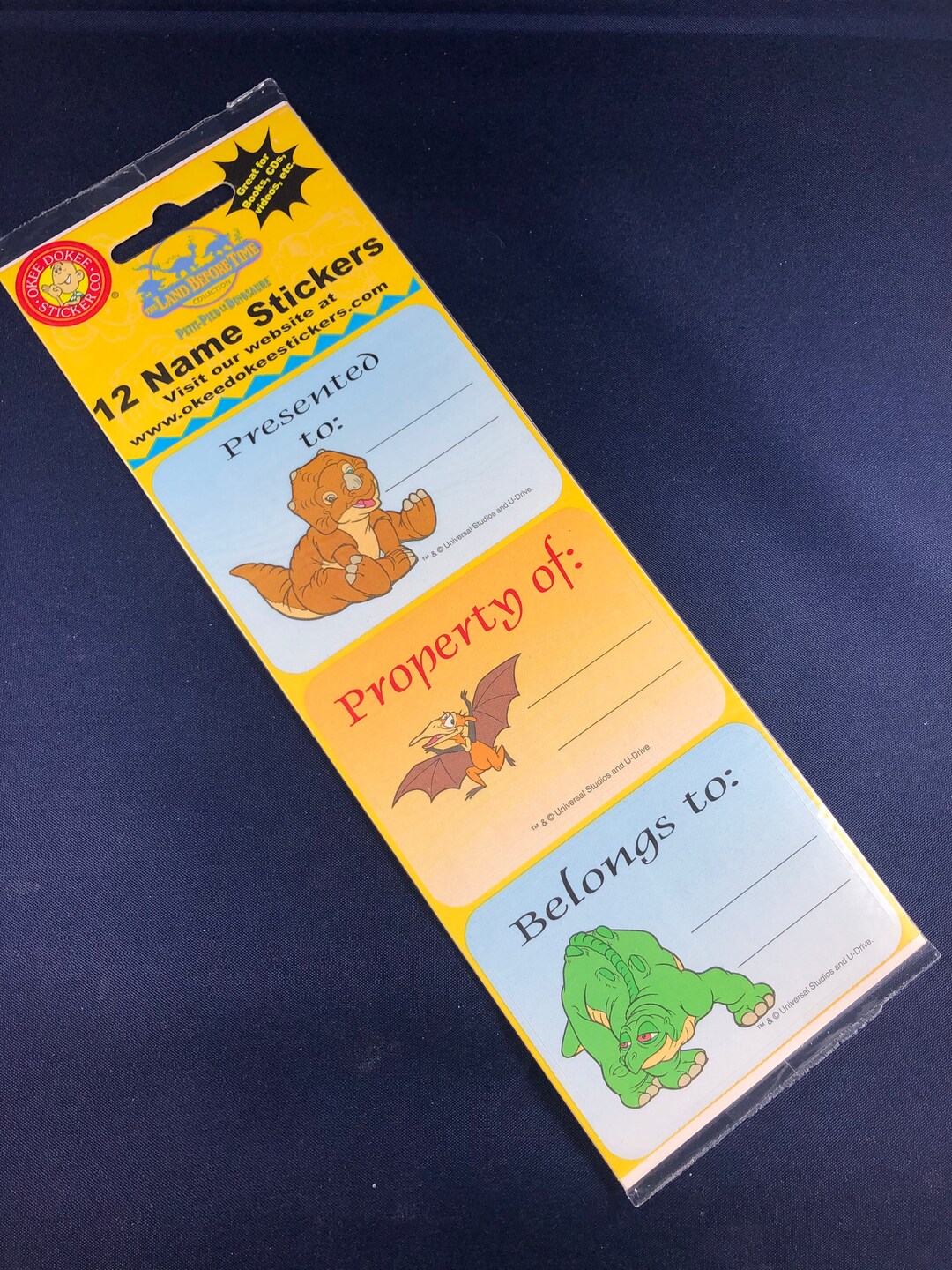 Land Before Time Stickers, Name Plates, Book Labels - Etsy