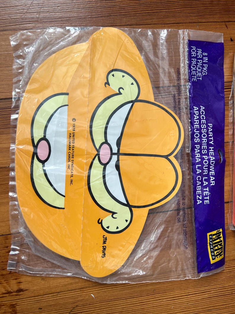 Garfield Birthday Party Items New Pin the Tail on Garfield and Party ...