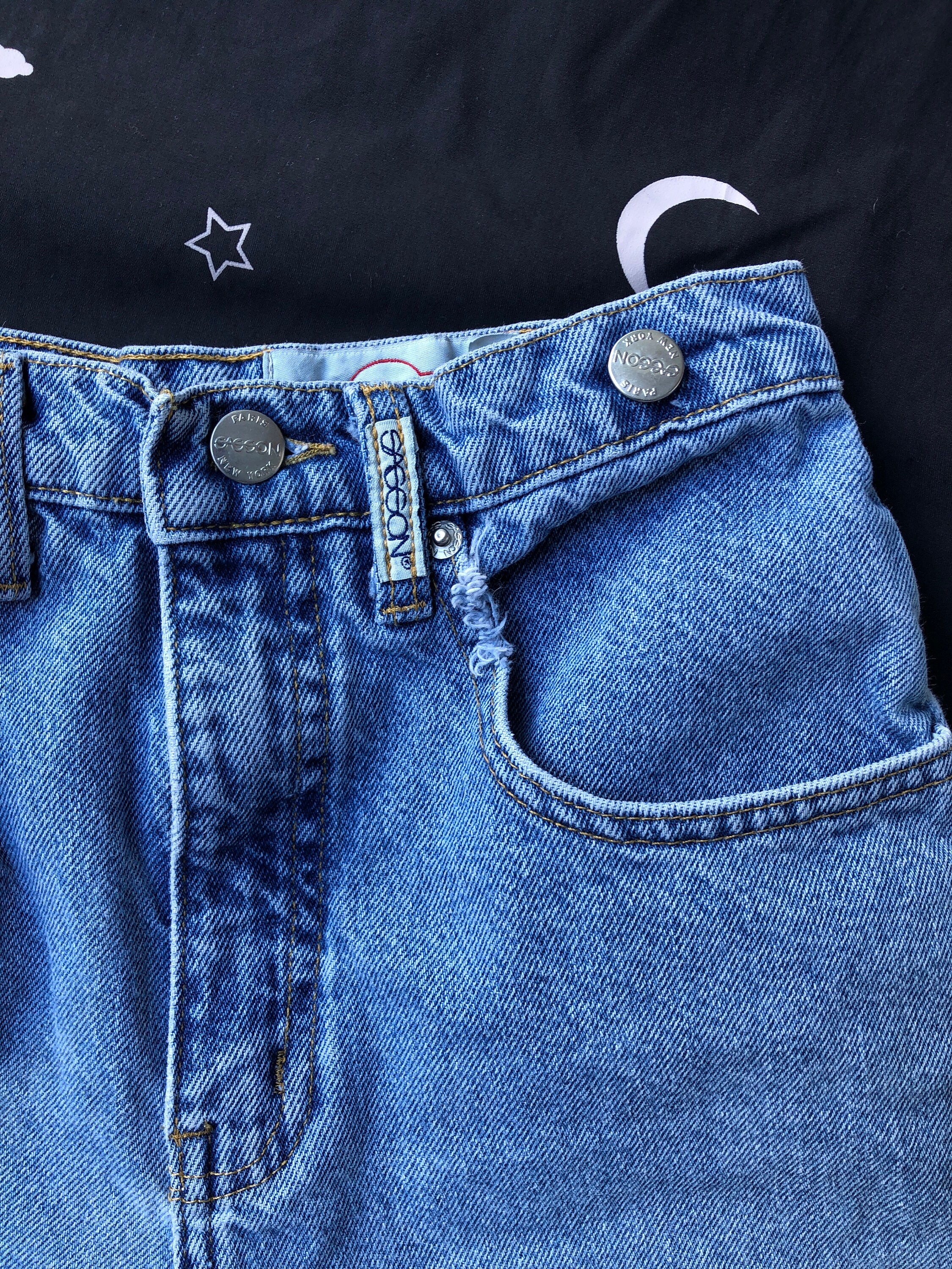 Blue Denim Jeans | Etsy 