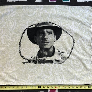 Indiana Jones Sweet Dreams Pillowcase, Harrison Ford Screenprint Handmade and Recycled All different colors 3 image 10
