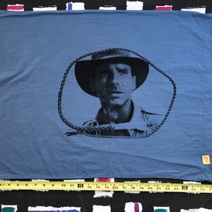 Indiana Jones Sweet Dreams Pillowcase, Harrison Ford Screenprint Handmade and Recycled All different colors 3 image 6