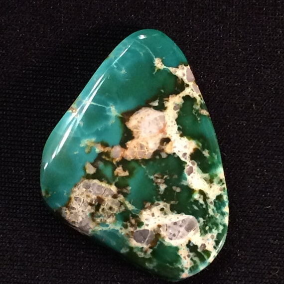 Fox Turquoise Natural Cab Rare Gem Blue Green Stone Cabochon 20 CT