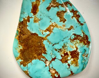 Royston Turquoise Huge Natural Gem High Grade Royal Blue Cabochon 272 CTS