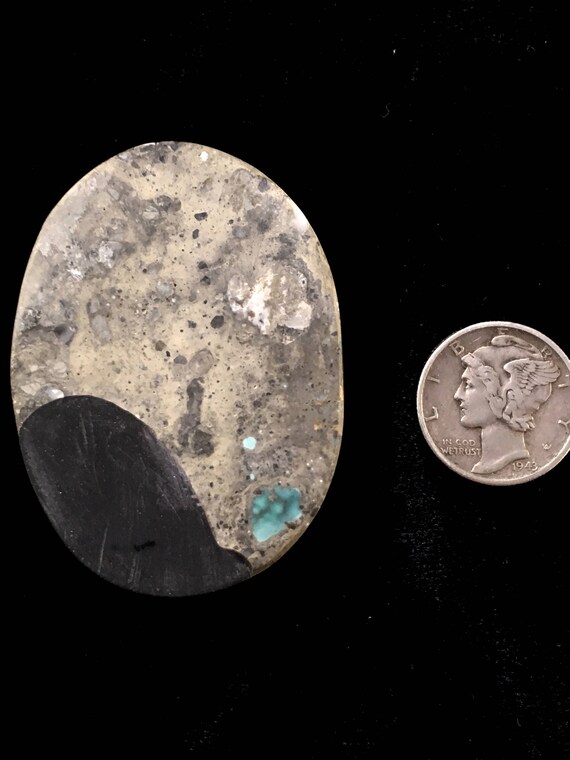 Buy Damele Turquoise Large Natural Green Gem High Grade Cabochon