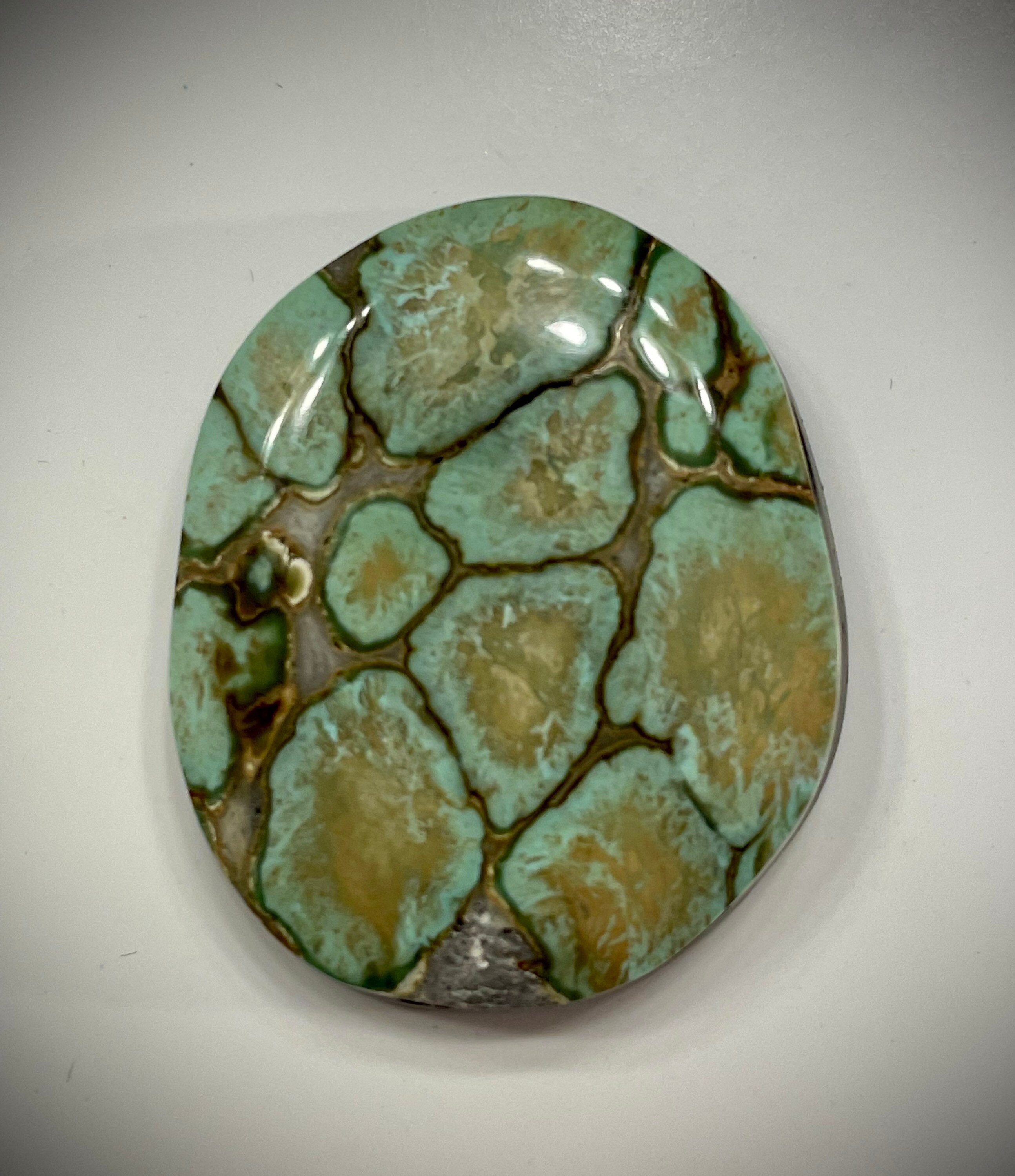 Damele Turquoise Large Natural Gem High Grade Cabochon 46.5 - Etsy