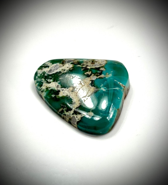 Fox Turquoise Natural Cab Rare Gem Blue Green Stone Cabochon 20 CT