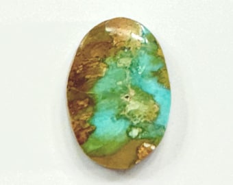 Candelaria Turquoise {C123} Cabochon | Gemstone | Cab | Polished