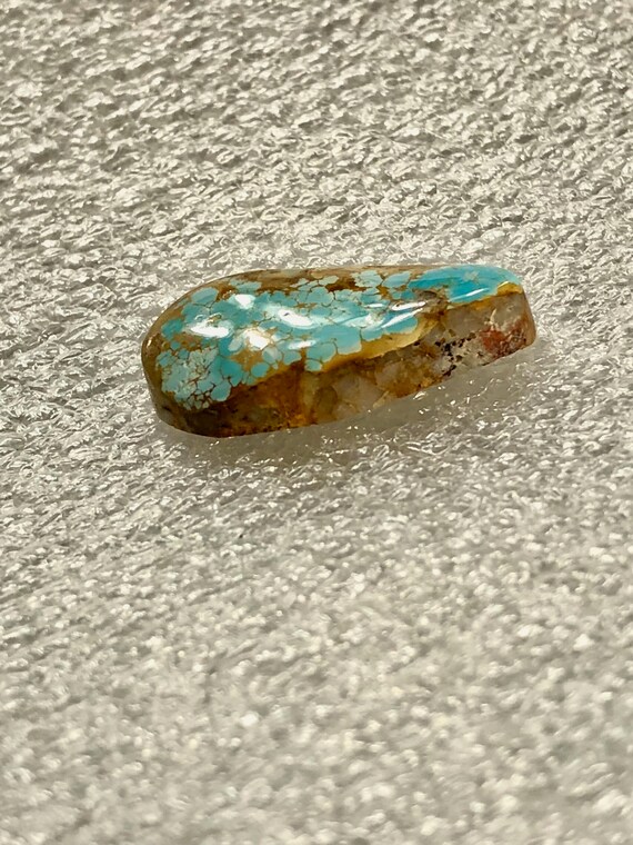 Number 8 Turquoise Large Natural Gem High Grade #8 Cabochon