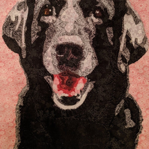 Pet Portrait Quilt Pattern Etsy