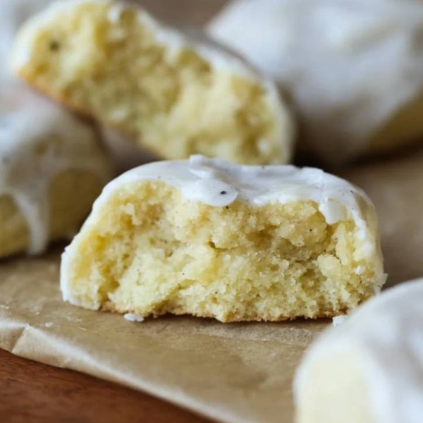 Southern Tea Cakes one dozen with a confectionery glaze